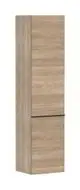 Hansgrohe-HG-Xelu-Q-Hochschrank-Eiche-Natur-400-350-Tueranschlag-links-Mattschwarz-54137670 gallery number 1